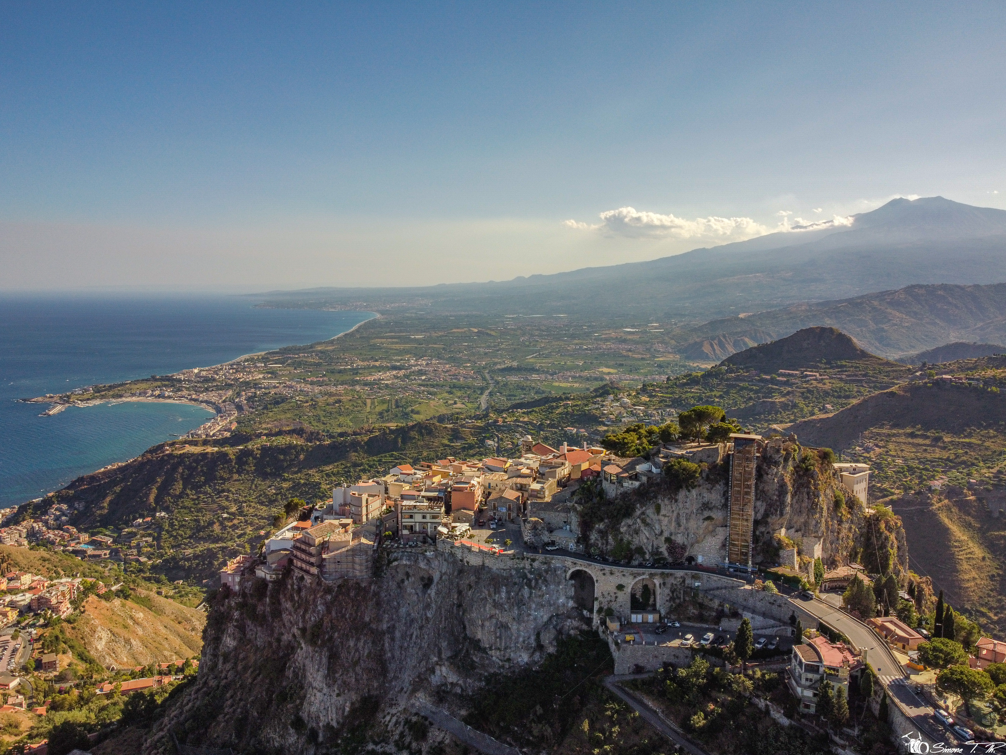 Panoramic view of Castelmola